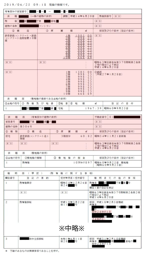 共有名義のマンションの場合_建物（全体）